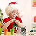 850 Pieces Christmas Pony Beads Glitter Pony Beads Plastic Craft Beads with Storage Box for Christmas Home Decoration DIY Crafts