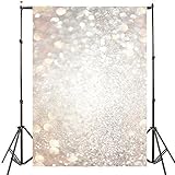 DODOING 3x5ft Fantasy Light Spot Halo Bokeh Photography Background Valentine's Day Wedding Hazy Bubble Photo Studio Backdrop Props