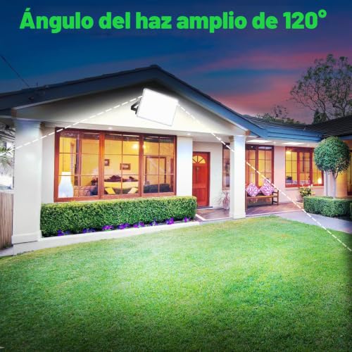 ANNIFUNLY Outdoor LED Spotlights 300W, IP67 Waterproof LED Spotlight, Cool White 6500K 30000 Lumen Floodlight for Ships, Sports Centers, Works, Court, Dock, Industrial Plant