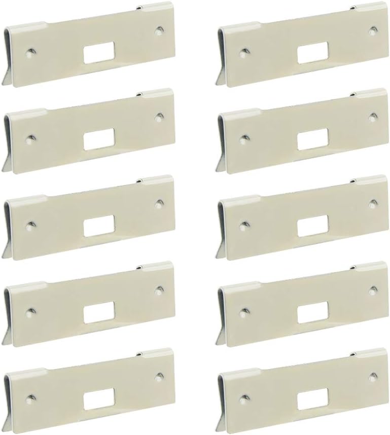 Curved Repair Clips xydstay Vertical Blind Repair Vane Savers 10 Pack