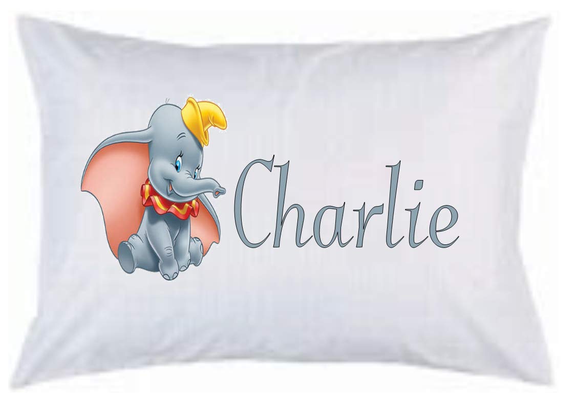 Dumbo Personalised Pillow Case Great Birthday Amazon Co Uk