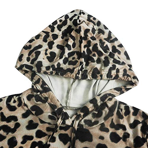 51m5aYcBAqL iMixCity Sudadera con Capucha de Patchwork con Estampado de Leopardo para Mujer Sudadera con Capucha de Bloque de Color… iMixCity Sudadera con Capucha de Patchwork con Estampado de Leopardo para Mujer Sudadera con Capucha de Bloque de Color… - Imagen 7