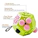 VCOSTORE 12 Sided Fidget Cube, Dodecagon Fidget Toy for Children and Adults, Stress and Anxiety Relief Depression Anti for All Ages with ADHD ADD OCD Autism (Green)