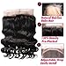 YAEONS Hair 10A Pre Plucked 360 Lace Frontal With Bundles Brazilian Virgin Human Hair Body Wave 3 Bundles With 1PC 360 Free Part Lace Frontal(10+12 14 16)