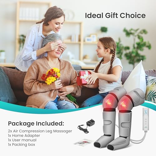 Snailax Leg Massager for Circulation and Pain Relief, FSA or HSA