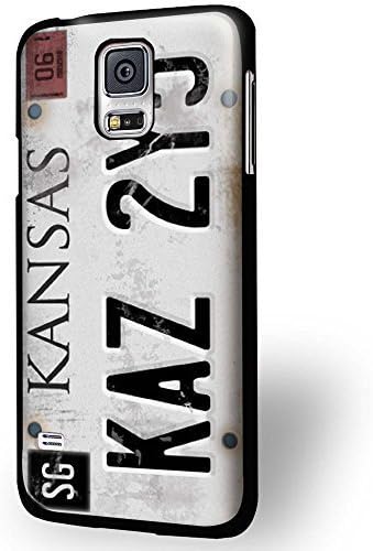 THE FORCE SERIES - Sleek, stunning &amp; unique -Cell World LLC - License Plate Supernatural for Iphone and Samsung Samsung Galaxy S7 EDGE Black