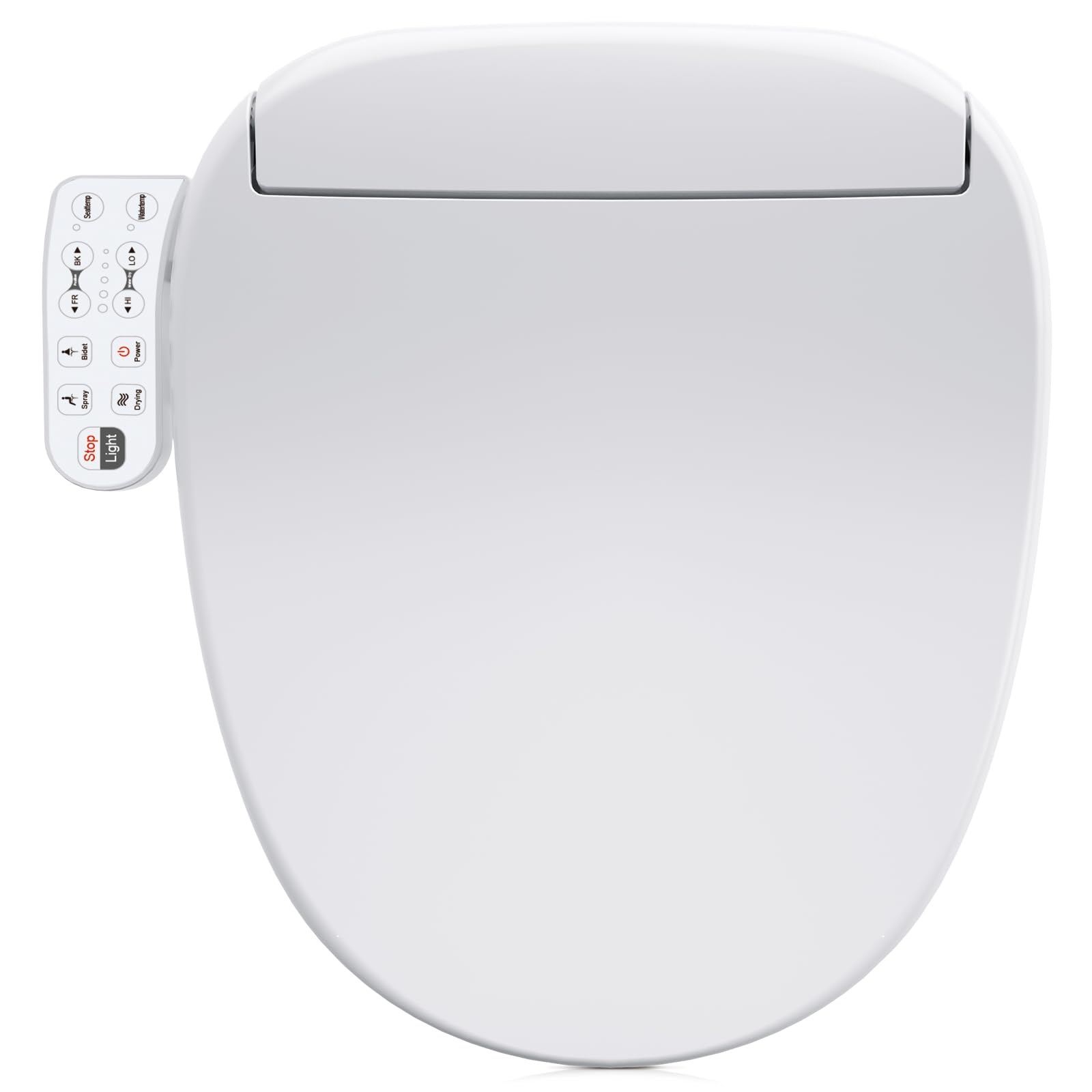 Photo 1 of ZMJH 236D Bidet Toilet Seat - Endless Warm Water, Heated Seat & Vortex Wash, Dual Front/Rear Cleaning, Warm Air Dryer, LED Night Light, Electric-Powered(Round)