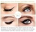 Waterproof Liquid Eyeliner - Mea's Calliliner Semi Permanent Ultra Black Eye Liner, Prestige All Day Stay Brush giving you that Wild & Intense Beauty - Glitter free Glossy Matt Feather Tip