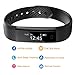 Kybeco Fitness Tracker Water Resistant Smart Activity Wristband with Pedometer Calorie Tracking Sleep Monitoring for iPhone and Android Phone
