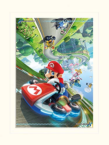 Nintendo Mario Kart 8 (Flip) 30 x 40 cm montée d'impression en promo sur Amazon