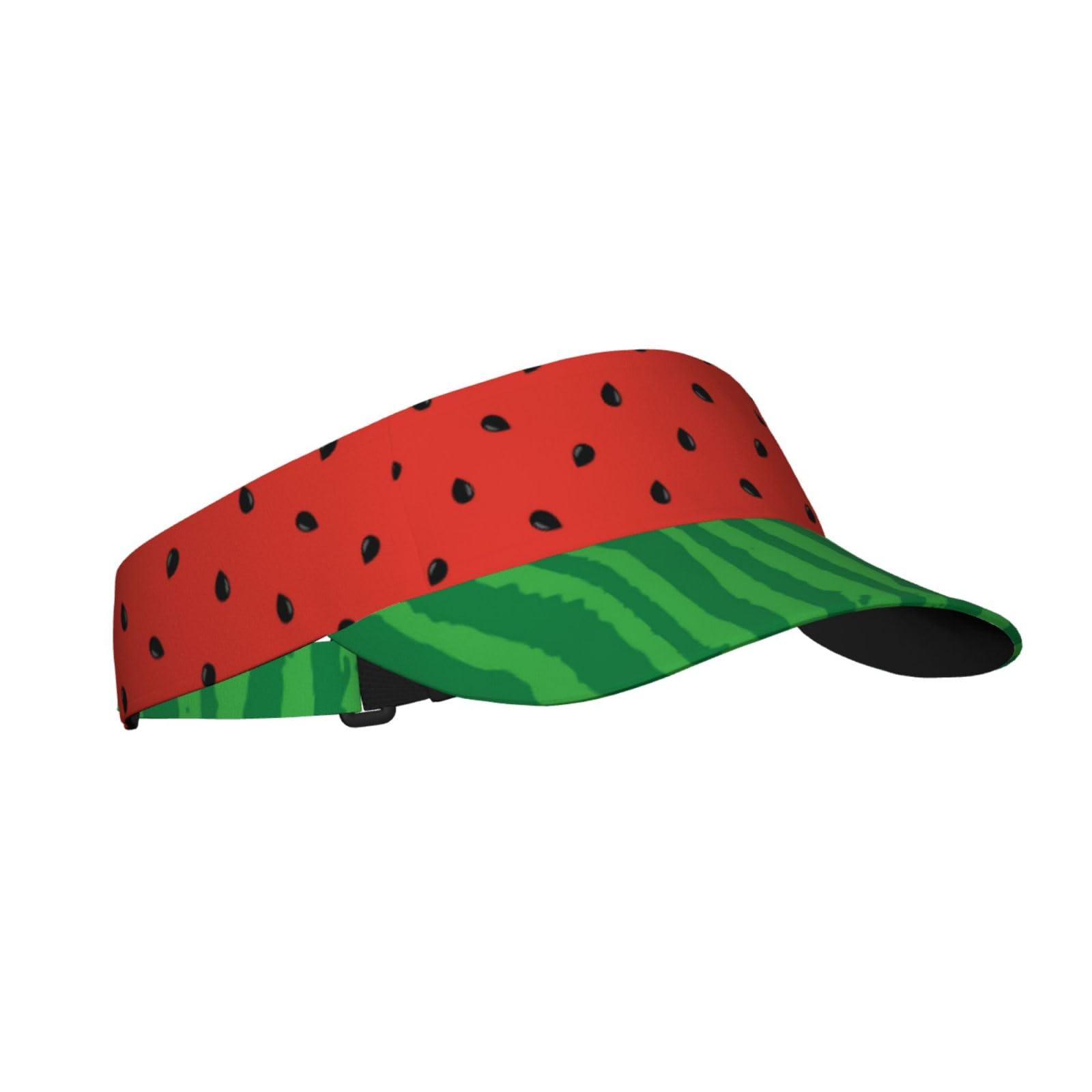Photo 1 of AKMCBSH Watermelon Visor Cap Sun Hat for Women Men Teens for for Sports, Beach, Tennis, Golf, Running & Hiking