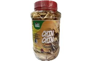 Poshy Foods Chin Chin Snack, West African Crunchy Bites, Sweetened with Milk & Honey + Nutmeg, Crispy Not Greasy, No Preserva