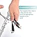 Cable Wires Organizer, Jelanry Coiled Tube Cable Management PC Cinema TV Cables Sleeve with Cord Organizer Clip Hide Wires Cover Cables, to Keep Desk Tidy, to Protect Cable from Pet's Bite White