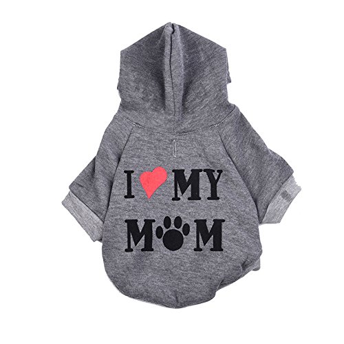 Winter Dog Pet Puppy Clothes Warm Hoodie Coat Sweatshirts Coat Jacket Apparel
