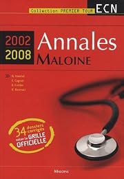 Annales Maloine internat-ECN 2002-2008