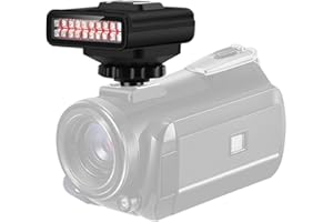 LN-3 Camera IR Night Vision Lamp, USB 20M Distance Night Vision Lights with 2100mAh Battery, Cold Shoe Interface and 1/4Inch 