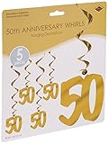 50th Anniversary Whirls (5/Pkg)