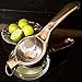 PriorityChef Citrus and Lemon Squeezer, 100% Stainless Steel, Extra Large, Makes Juicing Fun