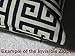 JinStyles Solid Red Cotton Canvas Decorative Throw Pillow Cover (Christmas Red, 18 x 18)