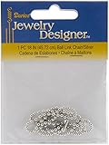 Darice Ball Link Chain 18" 1/Pkg-Silver