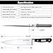 Chef Knife 8 inch Best Quality German Stainless Steel Forged Kitchen Knife made of German 8Cr15Mov Hand Polished Handle with Finger Guard-Dishwasher Safe