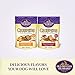 Old Mother Hubbard Gourmet Goodies Crispers Crunchy Natural Dog Treats, Parmesan & Bacon, 6-Ounce Bag