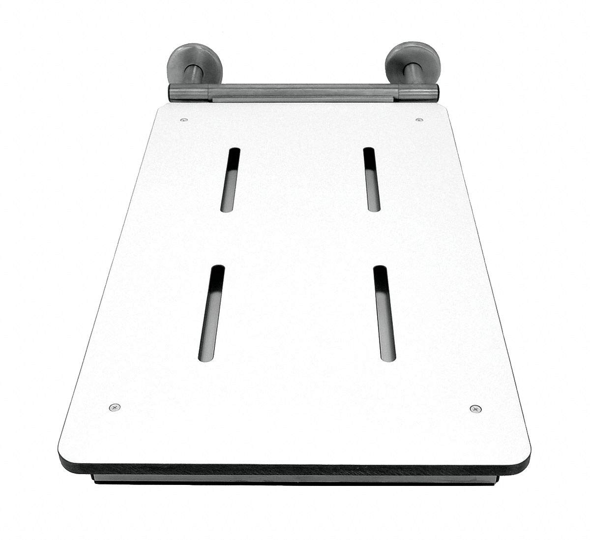 Wingits 29" Fold Down, End Mount Phenolic ADA Rectangular Shower Tub