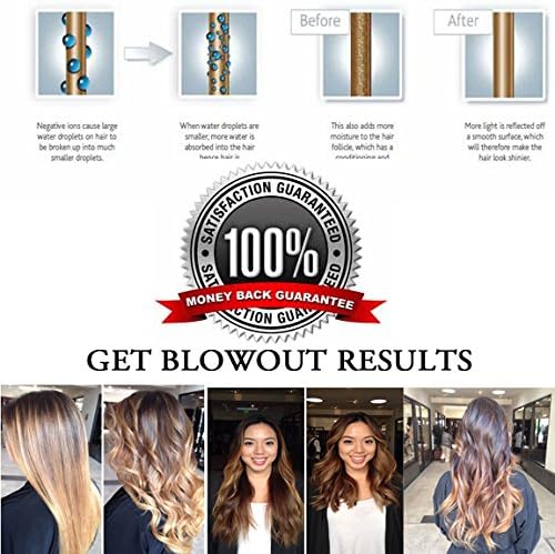 OPTIMIZED BEST TRUSTED Professional Ionic Blow Dryer you'll ever own, used by hundreds of Hair stylists in SUPER fast paced salons in Beverly Hills, the dependable, reliable WORK HORSE tool that celebrity stylists have grown to love, Backed by a 100% that you'll LOVE this BLOW HARD Dryer (White)