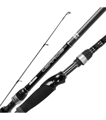 Okuma Cerros Lightweight Carbon UFR Tip Technique Specific Bass Rods- CRS-S-702MH : Sports & Outdoors