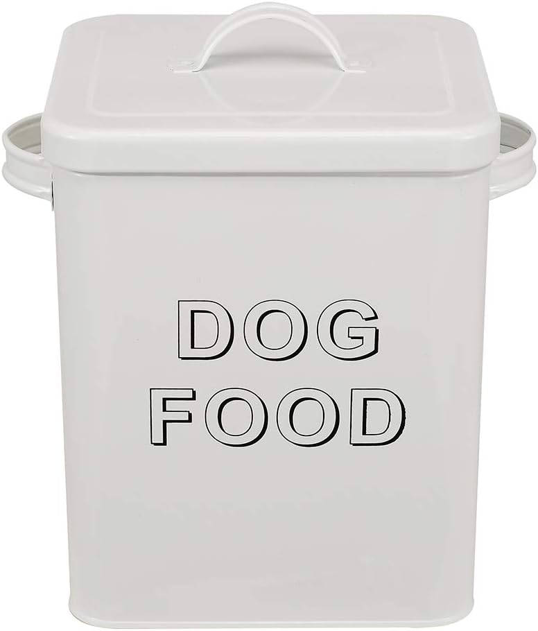 Dog Food Storage Container Farmhouse Pet Food Storage Containers with Lid and Scoop - Image 3