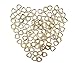 FOLWEP Hollow Mini Wooden Hearts, Vintage Crafts Decor Confetti, Rustic Wedding Table Scatter Decoration, 200pcs