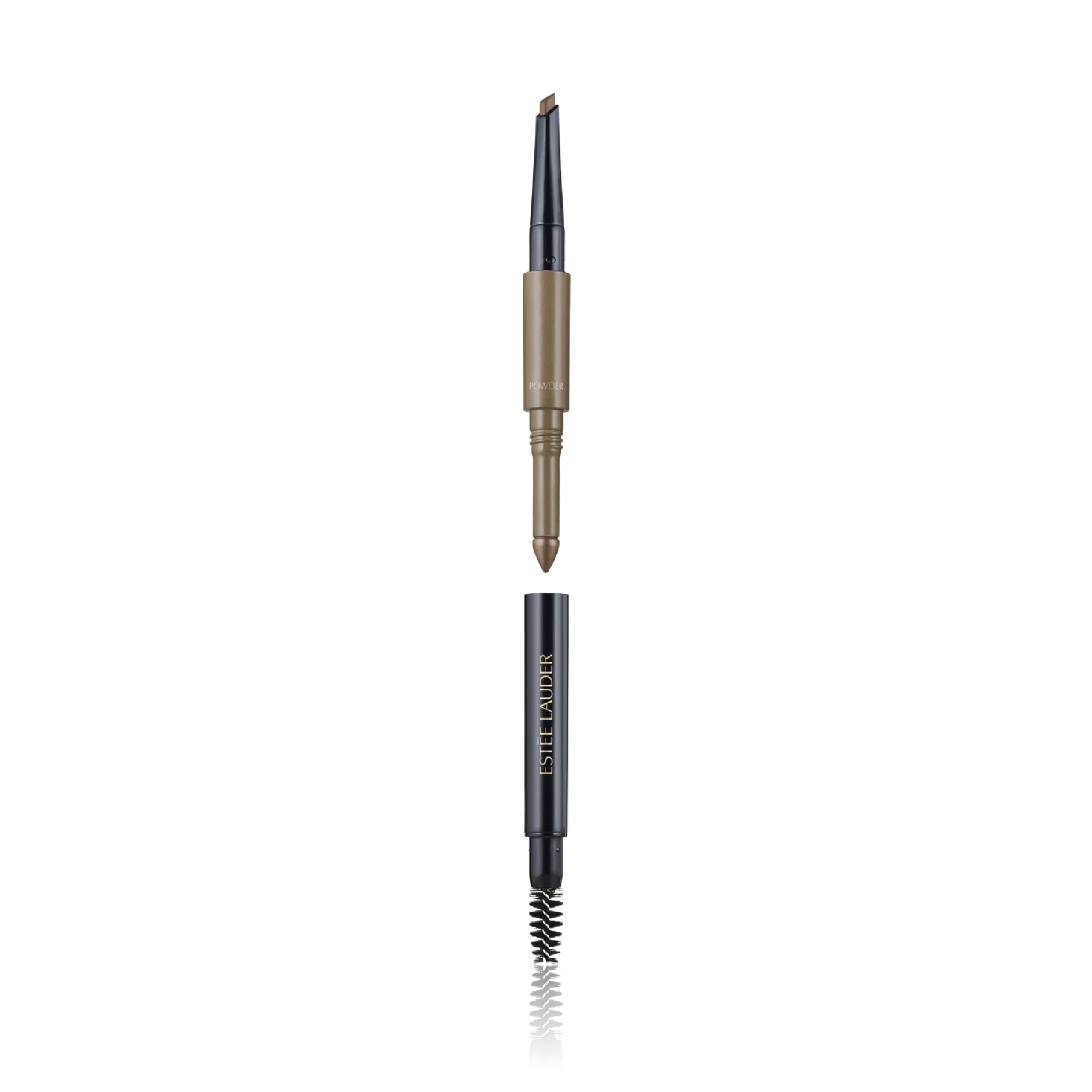Estée Lauder The Brow Multi-Tasker 3-in-1 Tool | Eyebrow Pencil, Powder and Brush, 07 Taupe Image