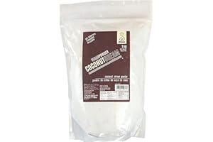 Almondena Vegan Coconut Cream Powder 1 kg | Coconut Cream Powder adds a Healthy Twist of Tropical Flavour to Your Drinks, sau