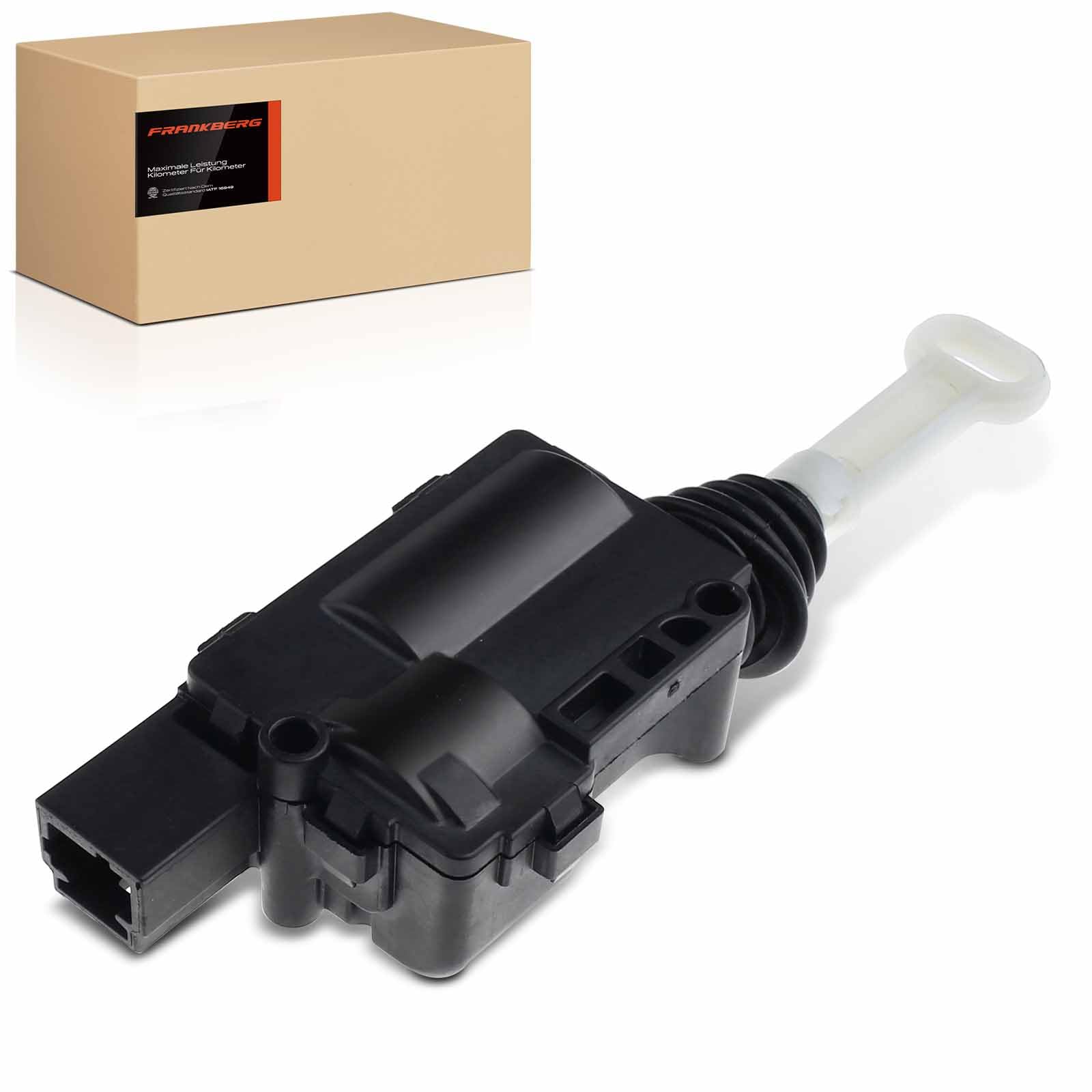 Frankberg Door Lock Actuator Front Left or Right Compatible with 1007 KM 1.4L Hatchback 2005-2014 1007 KM 1.6L Hatchback 2005-2014 Replace# 9649879580