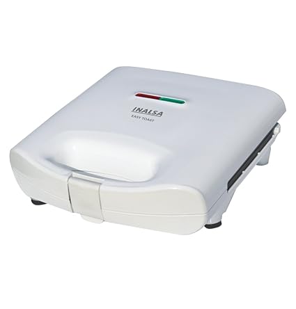 Inalsa Easy Toast 750-Watt 4 Slice Sandwich Toaster (Spray Painted White)