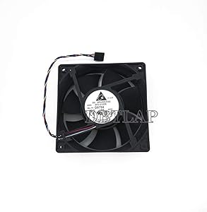 DBTLAP Laptop CPU Fan Compatible for Dell Y4574 NN495 D8794 YK550 Optiplex 210L 320 360 330 520 620 740 745 755 760 case Fan PV123812DSPF AFC1212DE 12012038MM