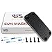 Gun Magnet, Gun Mount Holster, Magnetic Shotgun Holder , 43 lbs Rubber Coated Concealed Carry Firearm Wall Mount Accessory | Pistols, Handguns, Rifles, Shotguns, Revolver | Home, Desk, Truck Car