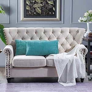 Image of BNF Home Inc Serenta Textured Velvet 4 Piece Pillow Shell Set North SEA 14" x 26" Set of 2