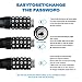 BIGO LED Bike Lights USB Rechargeable Bike Front Light 900 Lumens Super Bright Bicycle Lights Bike Headlight IP65 Waterproof 3 Light Modes Easy to Install for Cycling Safety Flashlight (Black1)