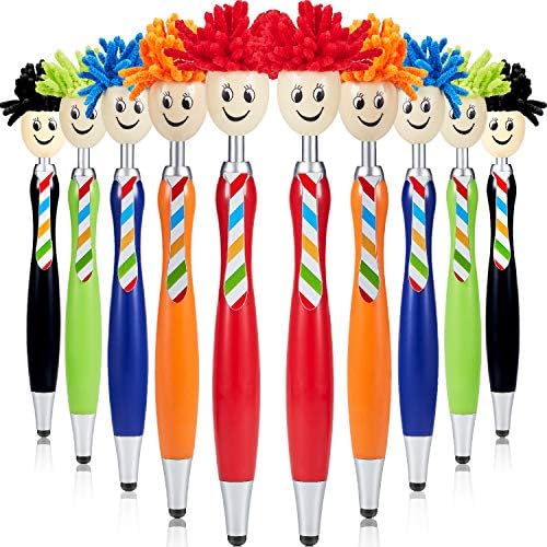 Mop Head Pen Screen Cleaner Stylus Pens 3in1 Stylus Pen Duster for