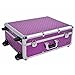 SHANY Studio ToGo Wheeled Trolley Makeup Case & Organizer with Light - Purple
