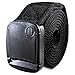 Betta 1.5 Inch Wide Men's Elastic Stretch Belt with Fully Adjustable High-Strength Buckle (Large, Black)