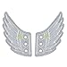 The Original Shwings: Fly Your True Colors - Silver Shoe Wings (10102)