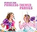 M & M Products Online Princess Party Supplies: 24 Folding Princess Crown Paper Fans - Variety Of Colors & Designs - Perfect For Princess Birthday Dress Up Parties & Favors - Lifetime Replacement