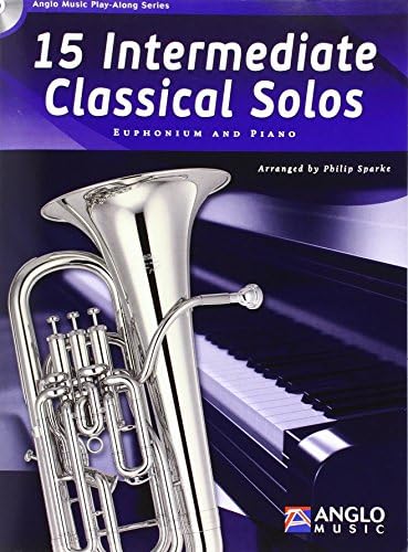 15 Intermediate Classical Solos. Euphonium and Piano