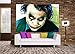 Poster - Joker Mural Decoration - Heath Ledger Batman The Dark Knight Clowns Movie Gotham Villain DC Comic DC Universe Wallposter Photoposter (55 Inch x 39.4 Inch / 140 x 100 cm)