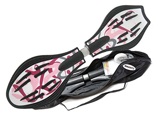 MAXOfit Waveboard Pro Close Mini Luna, bis 129 Kg mit Tasche, 14087