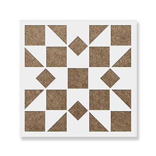 Buy Kaleido Quilt Block Stencil Template Reusable Stencils for