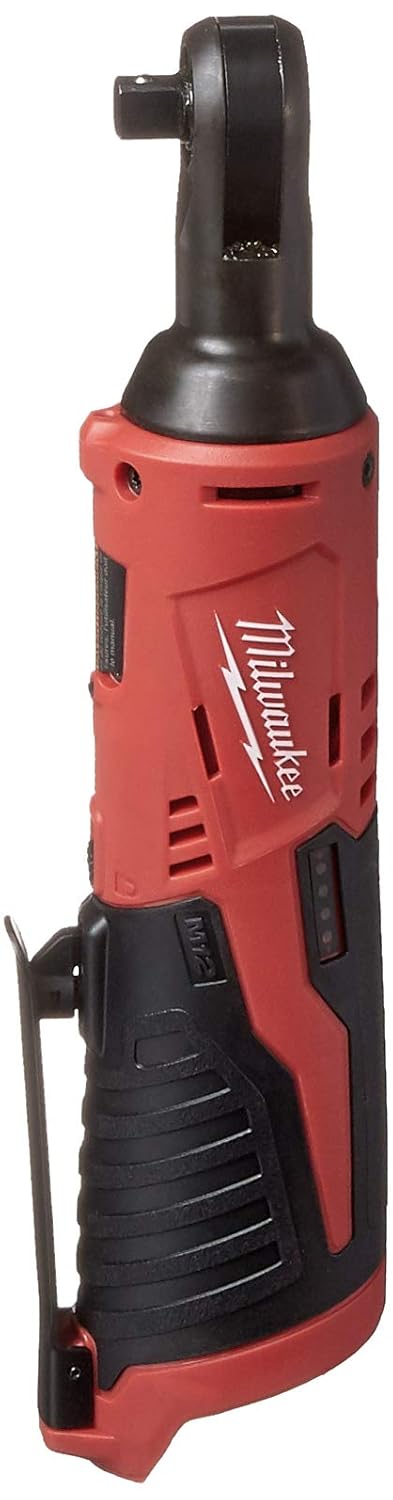 Milwaukee 2457-20 M12 Cordless 3/8" Sub-Compact 35 ft-Lbs 250 RPM Ratchet w/ Variable Speed Trigger (Battery Not Included, Power Tool Only): Industrial & Scientific
