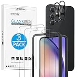 OMOTON 3+2 Pack Screen Protector for Samsung Galaxy